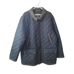 NWT Rascher Wool Gray Quilted Coat Jacket Men’s Size XL Germany